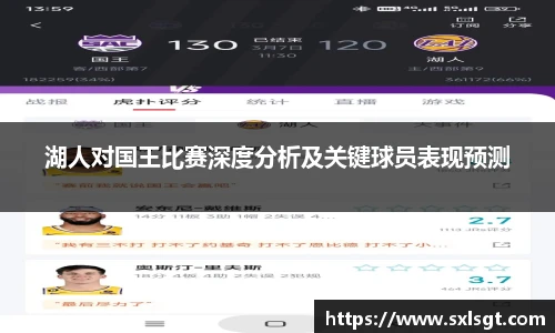 湖人对国王比赛深度分析及关键球员表现预测