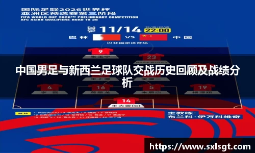 中国男足与新西兰足球队交战历史回顾及战绩分析